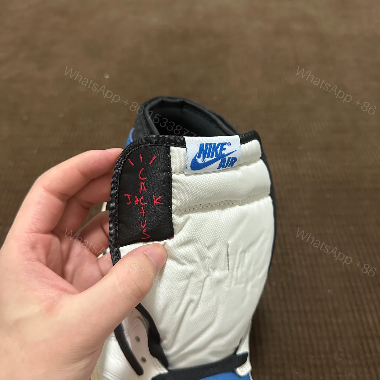 View 9 of Jordan 1 Retro High OG SP Fragment x Travis Scott