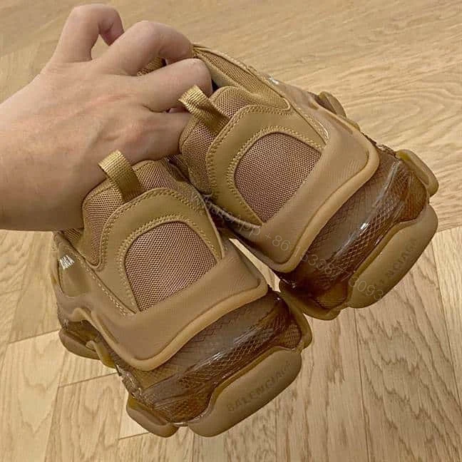 View 8 of BALENCIAGA MEN’S TRIPLE S SNEAKER CLEAR SOLE – BB184