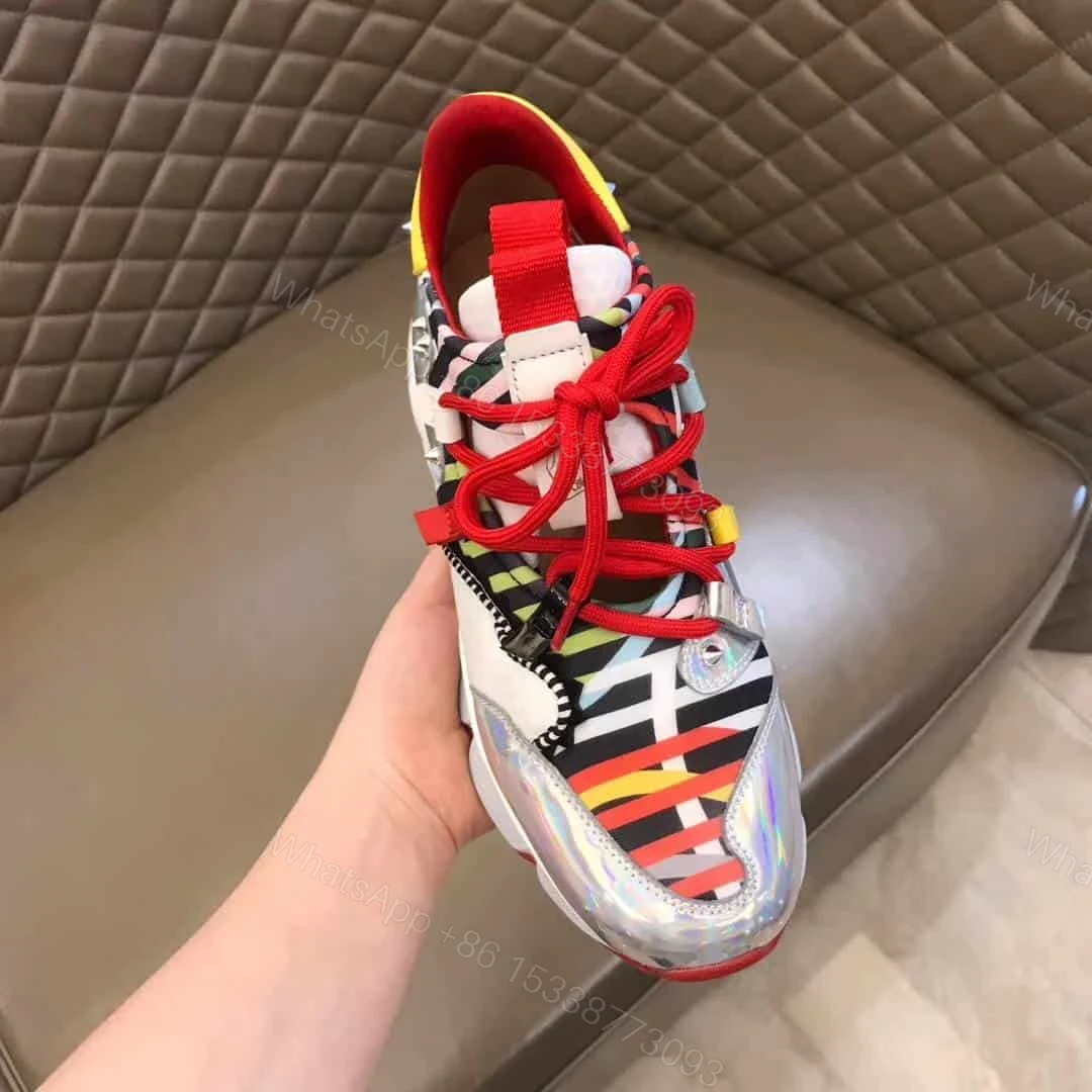 View 6 of CHRISTIAN LOUBOUTIN RED- RUNNER SNEAKER – CL56