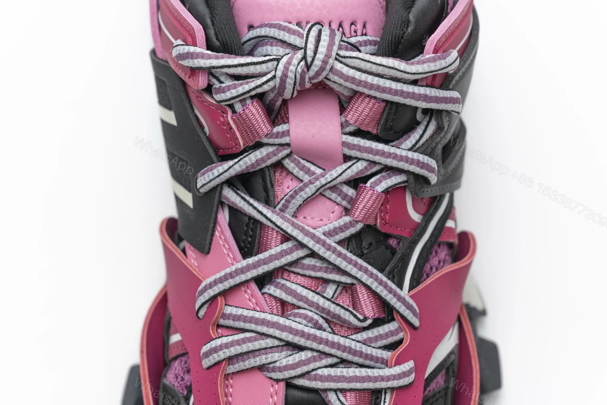 View 9 of Balenciaga Track Black Purplish Red 542436 W1GB7 5482