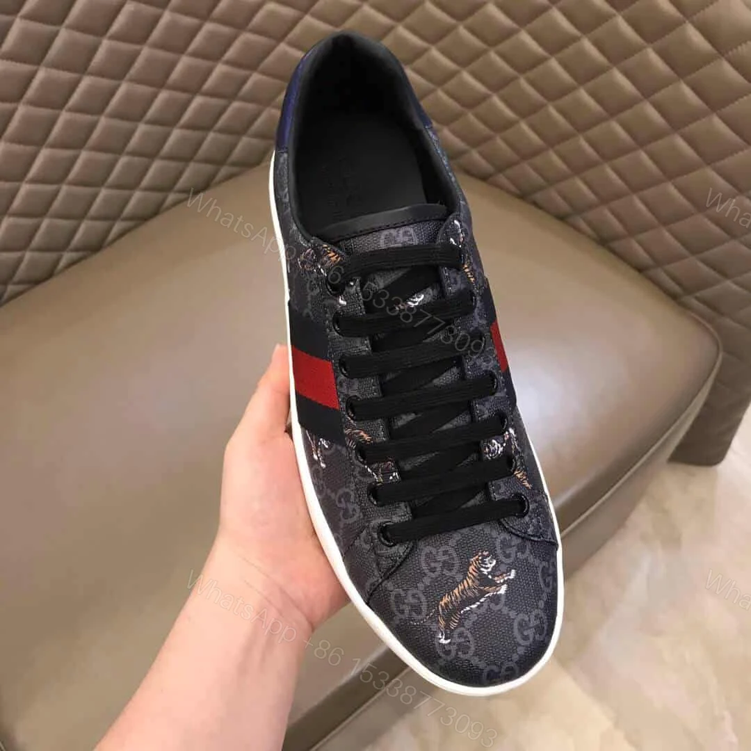 View 6 of GUCCI MEN’S ACE GG SUPREME TIGERS SNEAKER – GC9