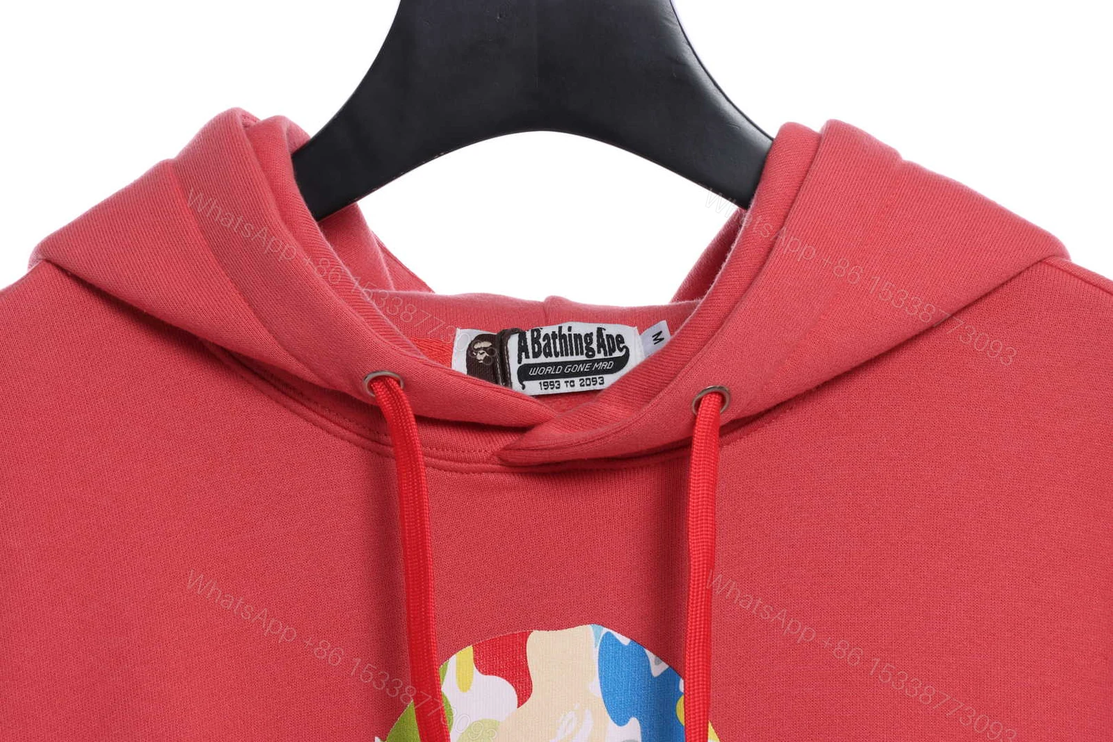 View 3 of BAPE Co-Branded NB Limited Camo Ape Head Hoodie