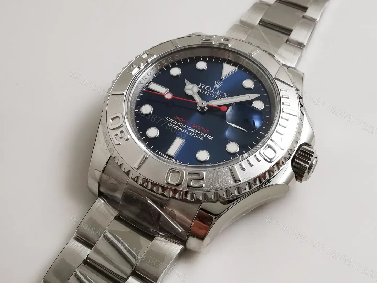 View 2 of Super Clone Rolex Yacht-Master Blue Dial 40mm 126622-0002