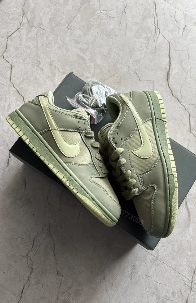 View 2 of FIRST COPY Nike SB dunk oil green for men