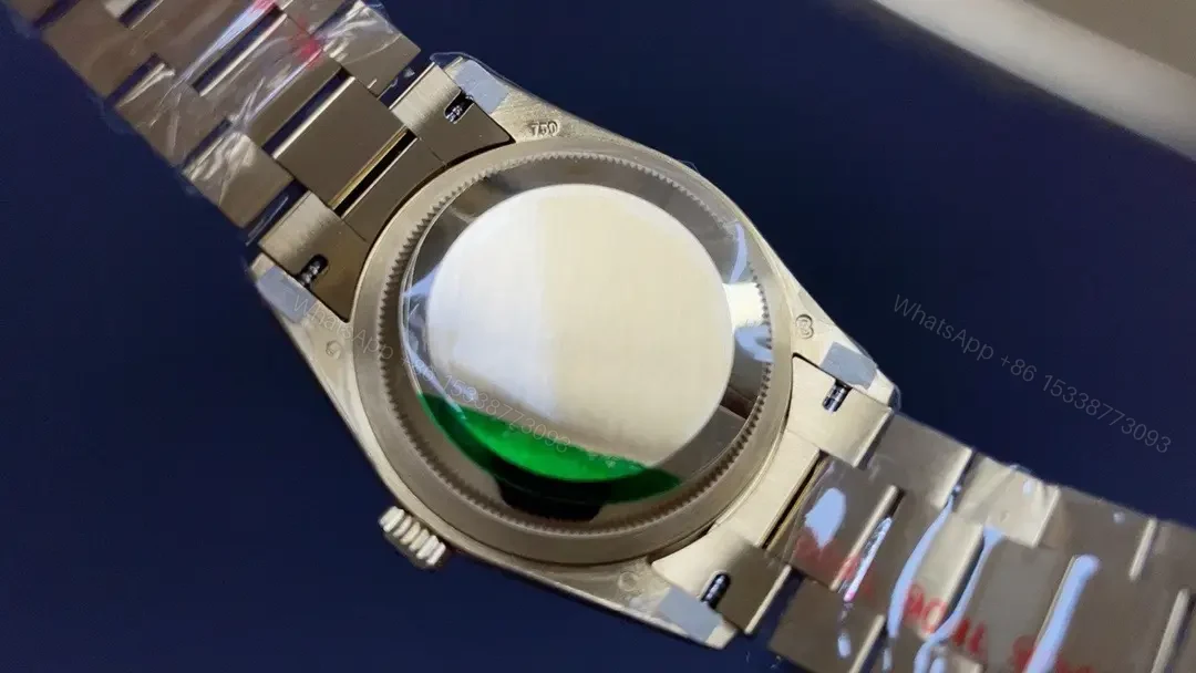 View 6 of Rolex Day-Date 36 128348RBR Diamond Champagne Dial President Bracelet Watch 128348RBR-0026