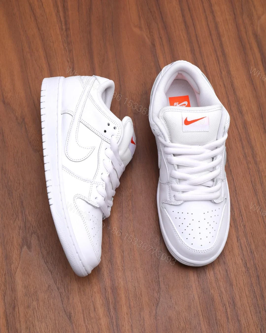 View 4 of FIRST COPY NIKE SB DUNK TRIPPLE WHITE FOR MEN