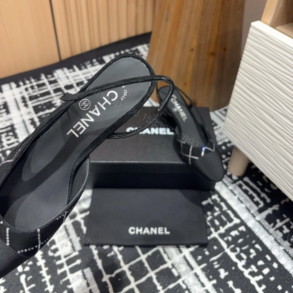 View 5 of 高仿Chanel*25C系列G31321小羊皮休閒單鞋黑色6.5CM免檢版