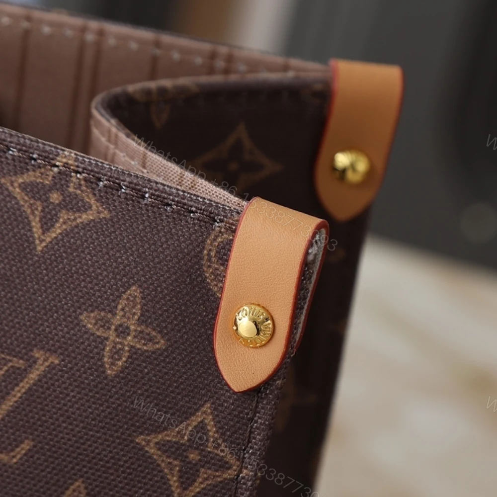 View 7 of Louis Vuitton Onthego MM Monogram Origine Ebène 35Cm