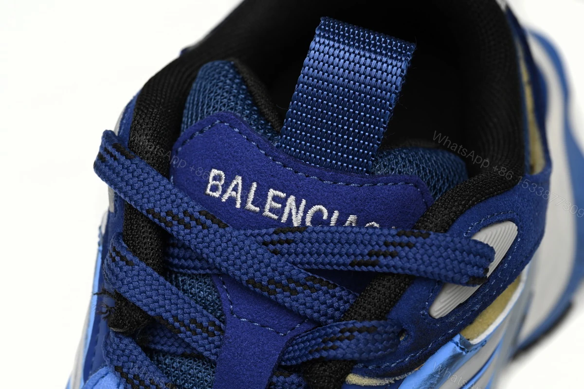 View 7 of Balenciaga CARGO Sneaker White Sapphire Blue 784339-W2MV3-2325