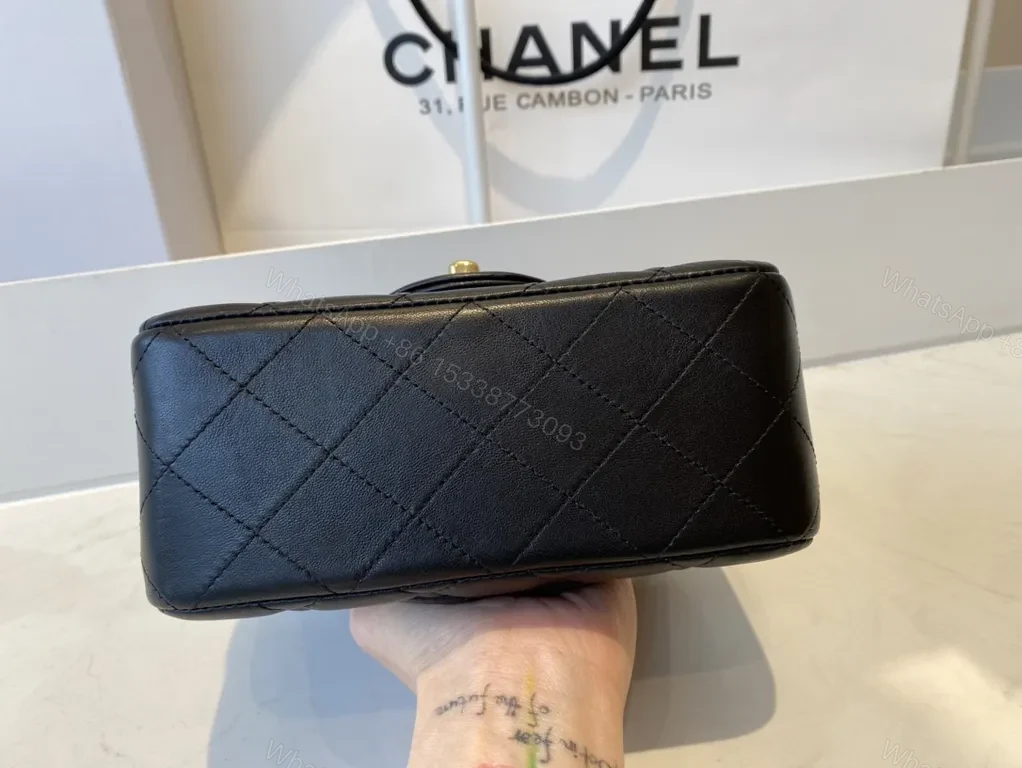 View 6 of Chanel-Inspired Quilted Flap Bag: Everyday Glamour, Luxe Compact