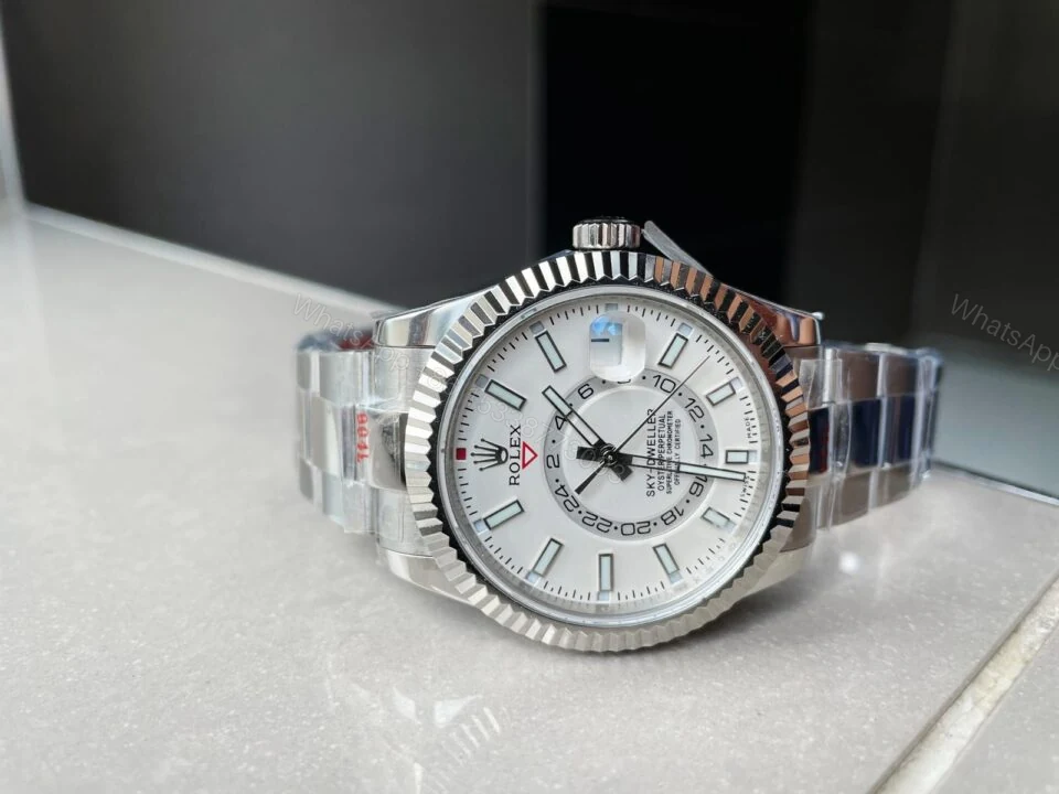 View 2 of Noob FACTORY 1:1 Rolex Sky-Dweller 326934 SS Best Edition White Dial A23J