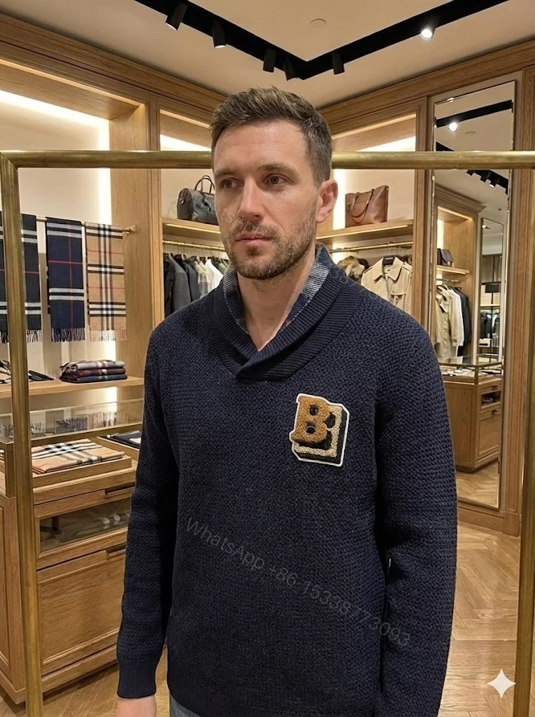 View 5 of FIRST COPY BURBERRY IMPORTED SWEATER