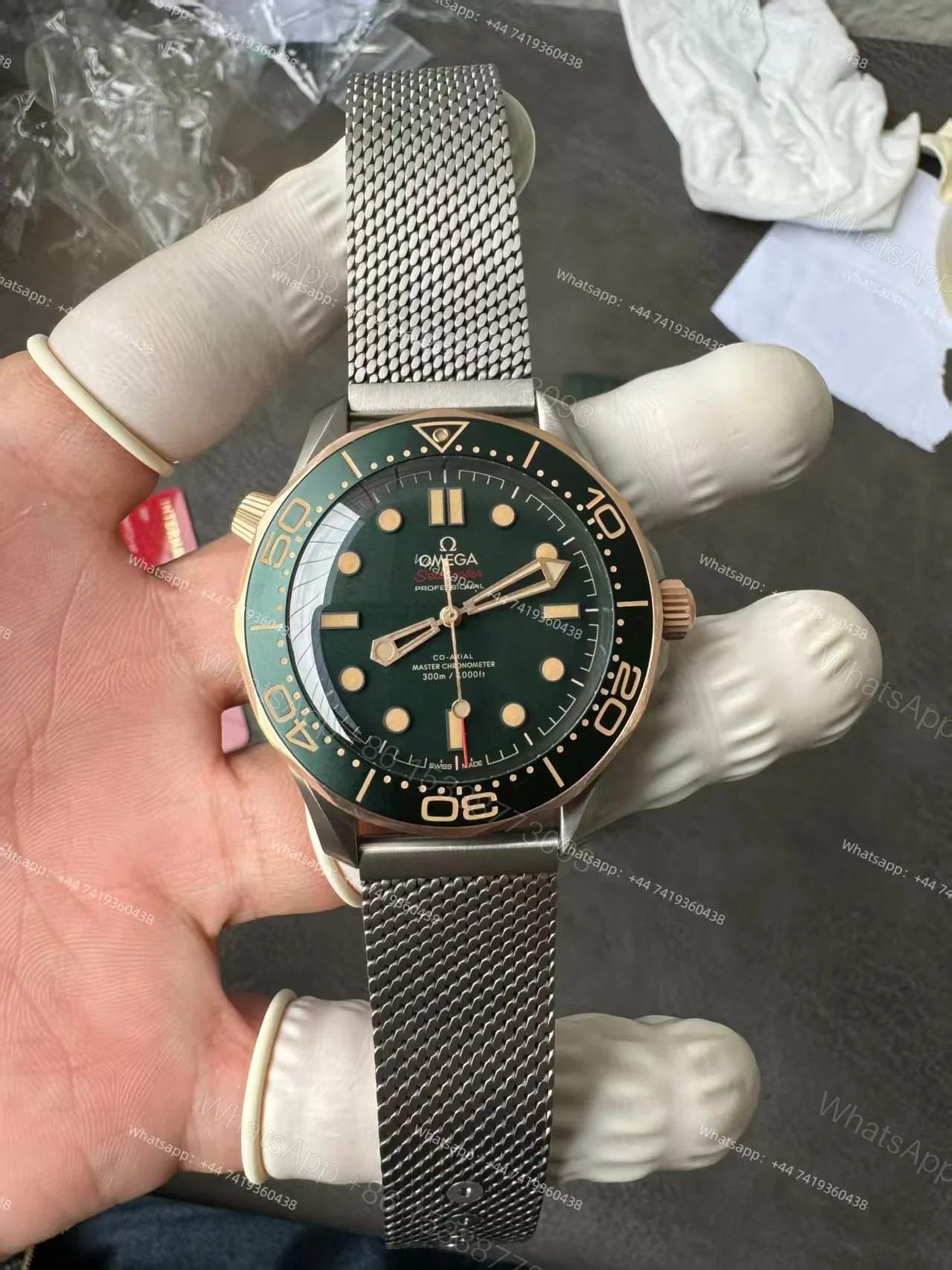 View 5 of Omega Super Clone Seamaster Diver 300M 42mm 210.90.42.20.10.001