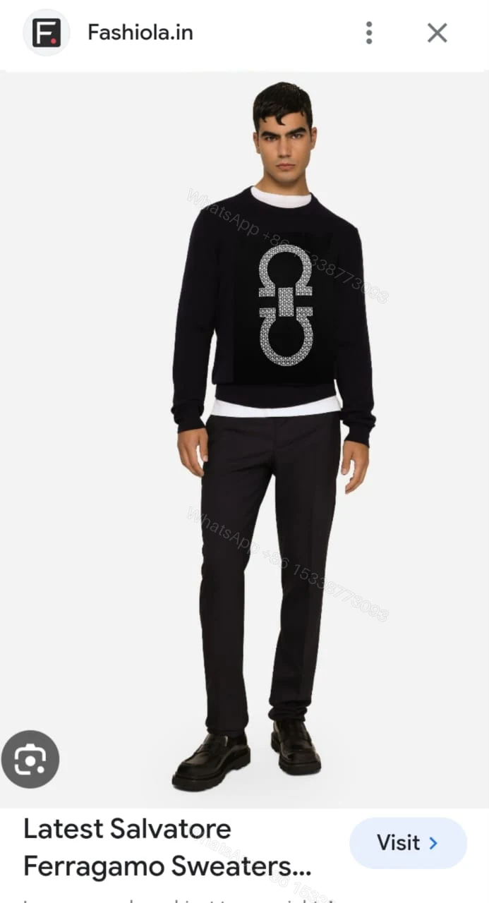View 9 of FIRST COPY FERRAGAMO IMPORTED WOOL SWEATERS