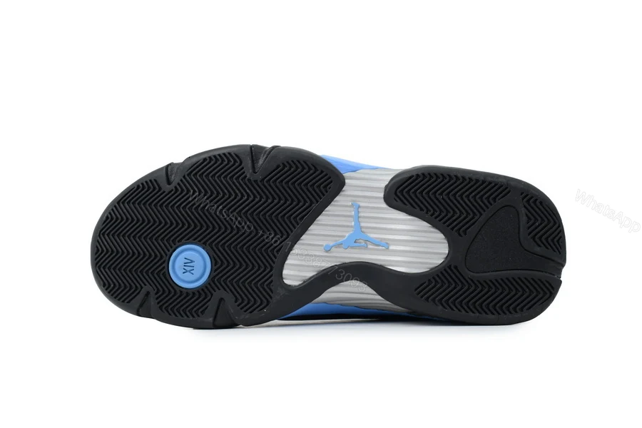 View 4 of Air Jordan 14 Retro University Blue 487471-002