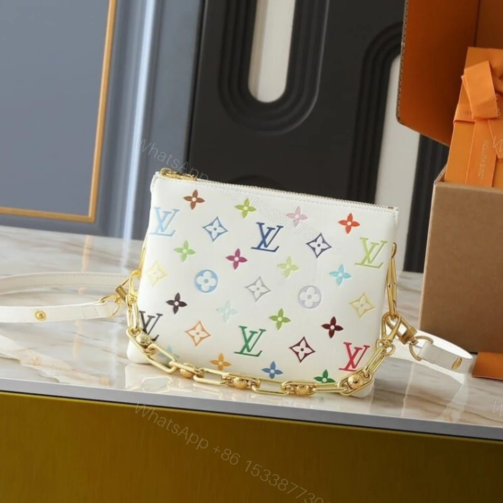 View 2 of Louis Vuitton X Murakami Coussin PM Monogram Multicolor 20Cm M13233