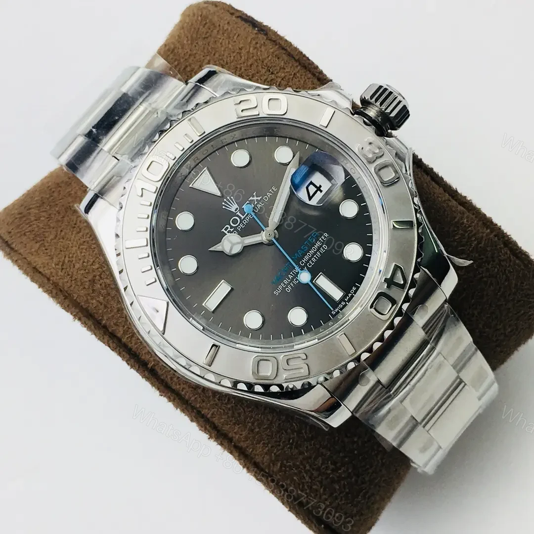 View 2 of Rolex Yacht-Master 40mm Rhodium Dial Oyster Bracelet Top Edition 126622-0001