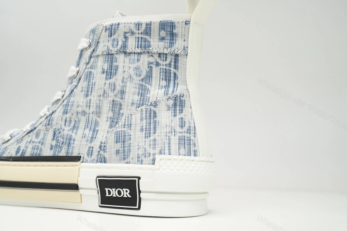 View 8 of Dior B23 HT Oblique Transparency Electric Embroidered Benim
