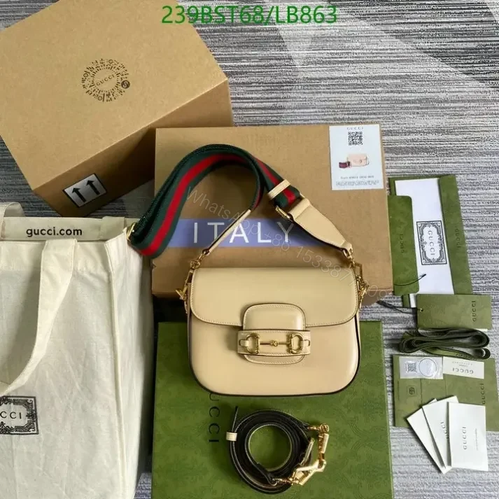 View 20 of Stylish Replica Gucci Brown Horsebit 1955 Bag 1:1 LB8635