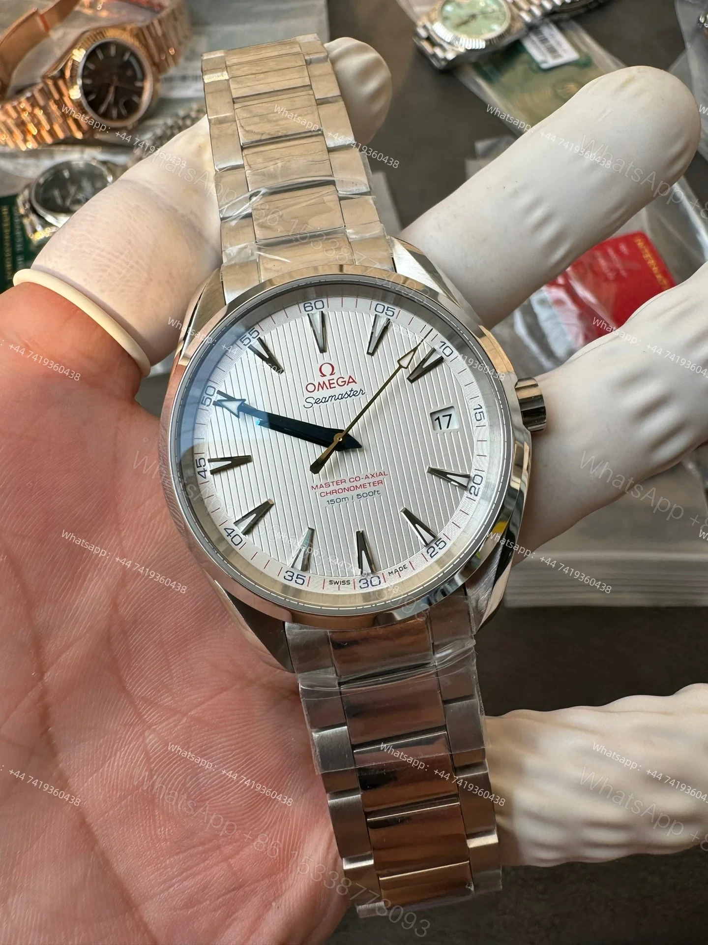 View 2 of Omega Super Clone Seamaster Aqua Terra 150M 41MM 231.1042.02.002