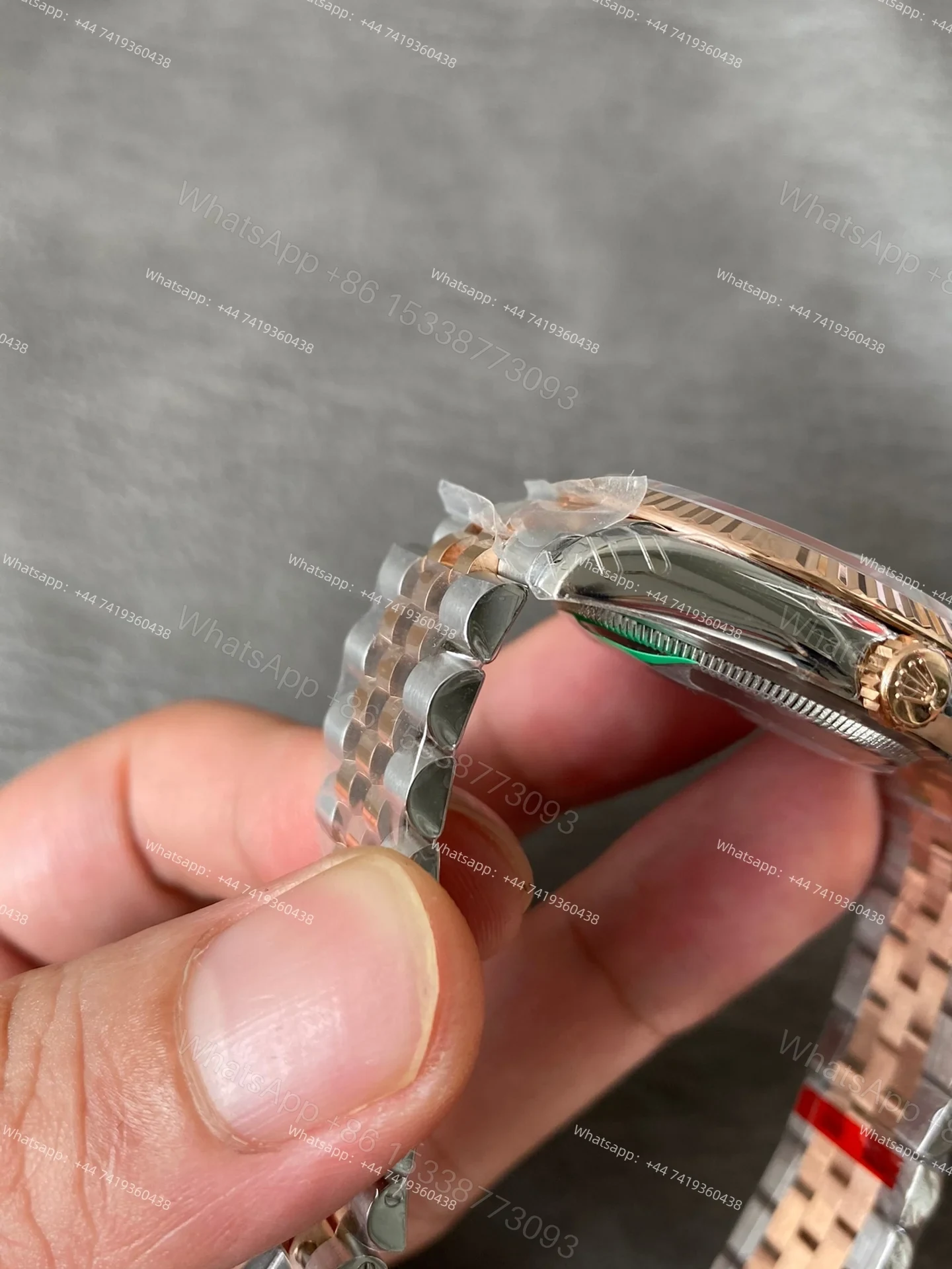 View 10 of Rolex Datejust M126231-0039 1:1 Replica Water Ripple Diamond Silver Dial Jubilee 36MM 3235 Movement Super Clone Watch