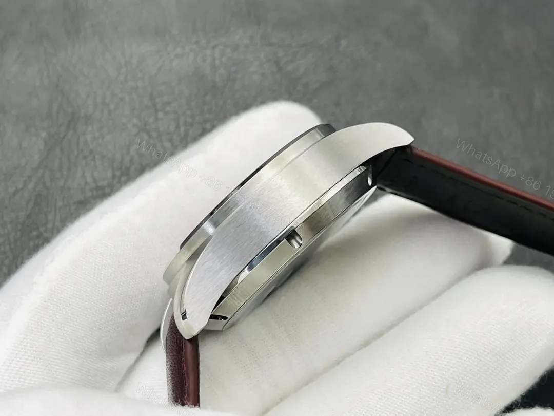 View 6 of IWC Year Of The Tiger Chronograph Burgundy Dial Leather Strap Ultimate 41MM IWC-TIGER-CHR-BRG41