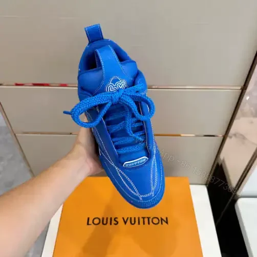View 7 of LOUIS VUITTON SKATE SNEAKERS IN BLUE – LSVT327