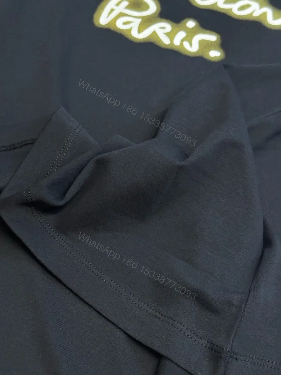 View 2 of Neon Logo Premium Cotton Tee - Bold Luxe Streetwear