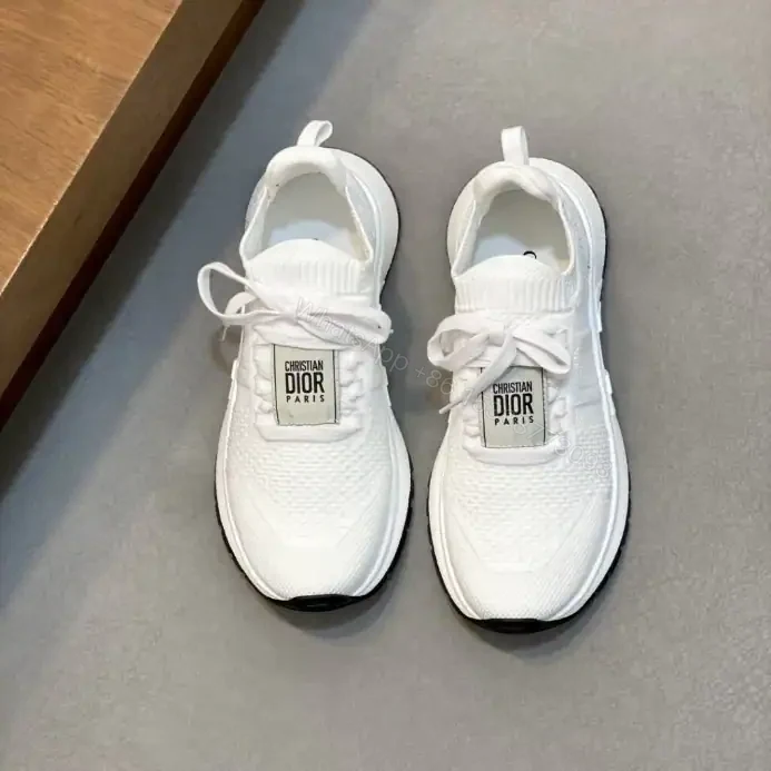 View 3 of DIOR RUN’N’DI0R SNEAKERS WHITE TECHNICAL MESH – CD243