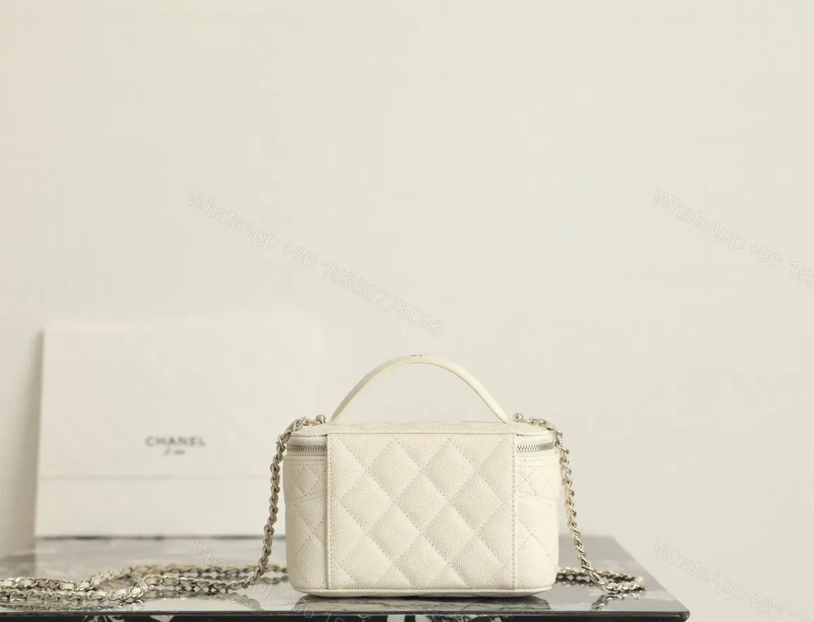 View 5 of Ivory Quilted Mini Bag – Luxe Textured, Everyday Versatile