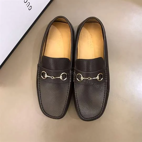 View 6 of GUCCI LEATHER DRIVER WITH HORSEBIT – LDG004