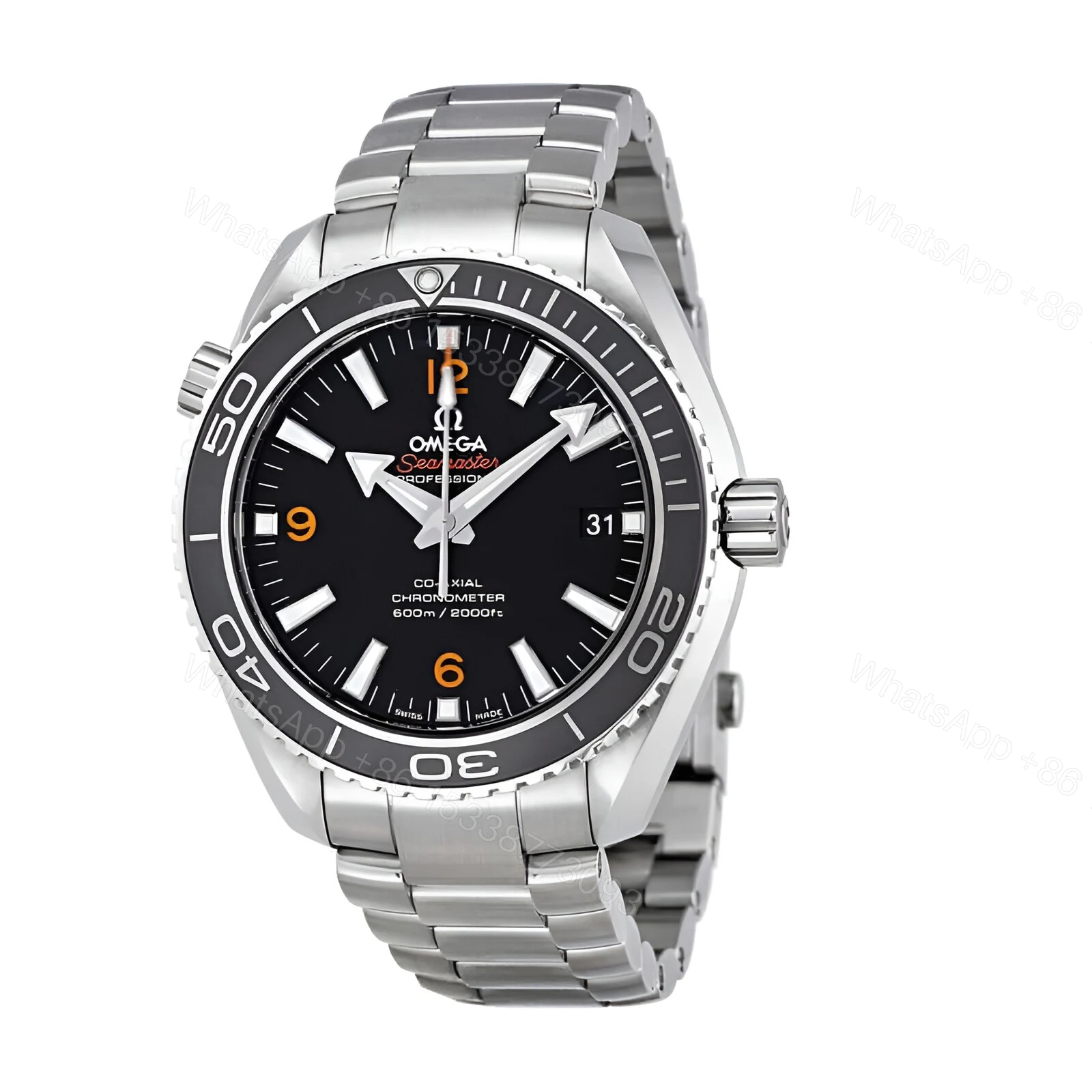 View 2 of Omega Planet Ocean Black Replica
