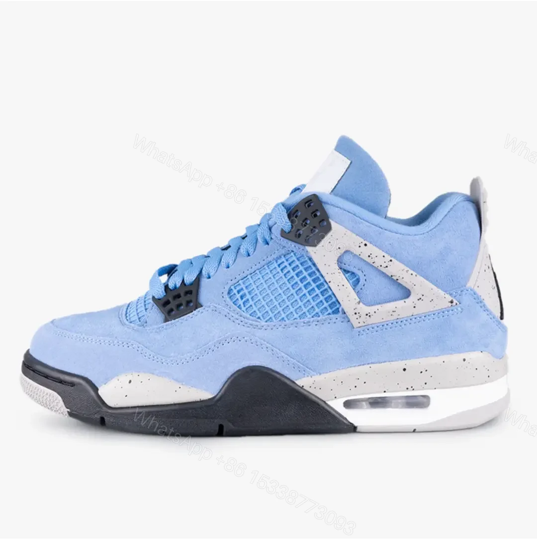 Air Jordan 4 Retro University Blue — view 1