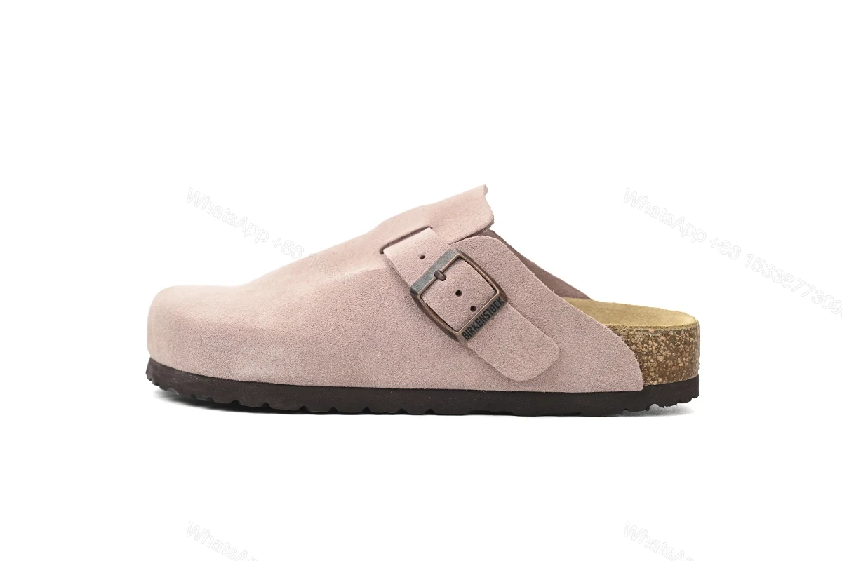View 11 of Birkenstock Boston Suede Leather Light Rose 1026171