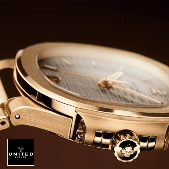 View 10 of Patek Philippe Nautilus Ladies Rose Replica