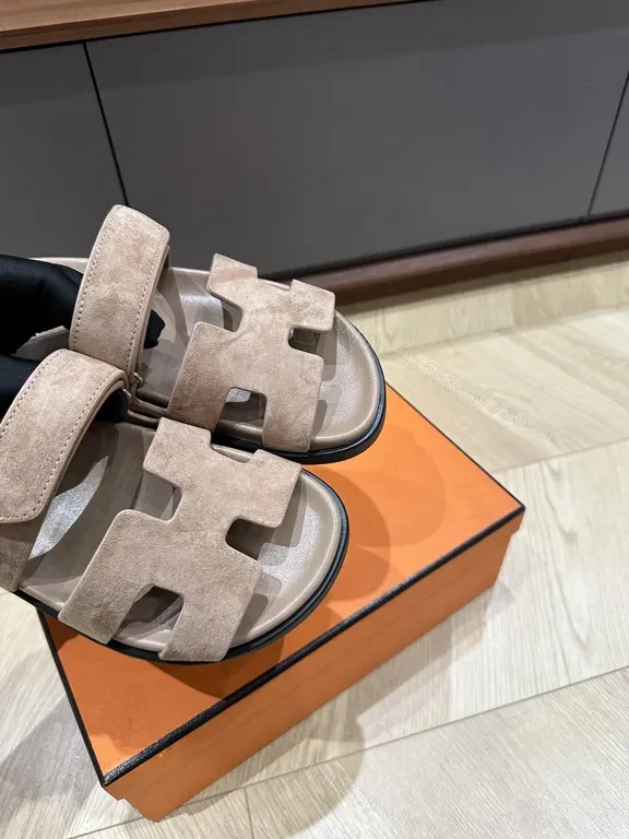View 2 of Soft Suede HermÃ ̈s-Inspired Sandals: Elevated Comfort, All-Day Luxury