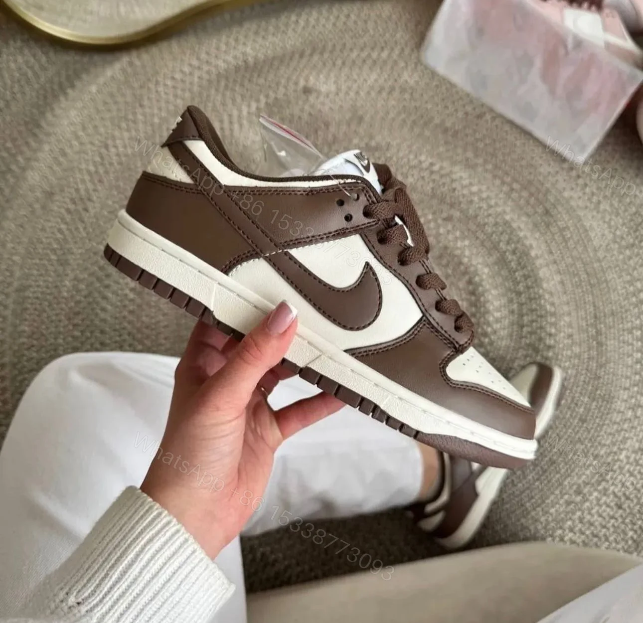 View 2 of FIRST COPY NIKE SB DUNK LOW CACAO MOCHA FOR MEN