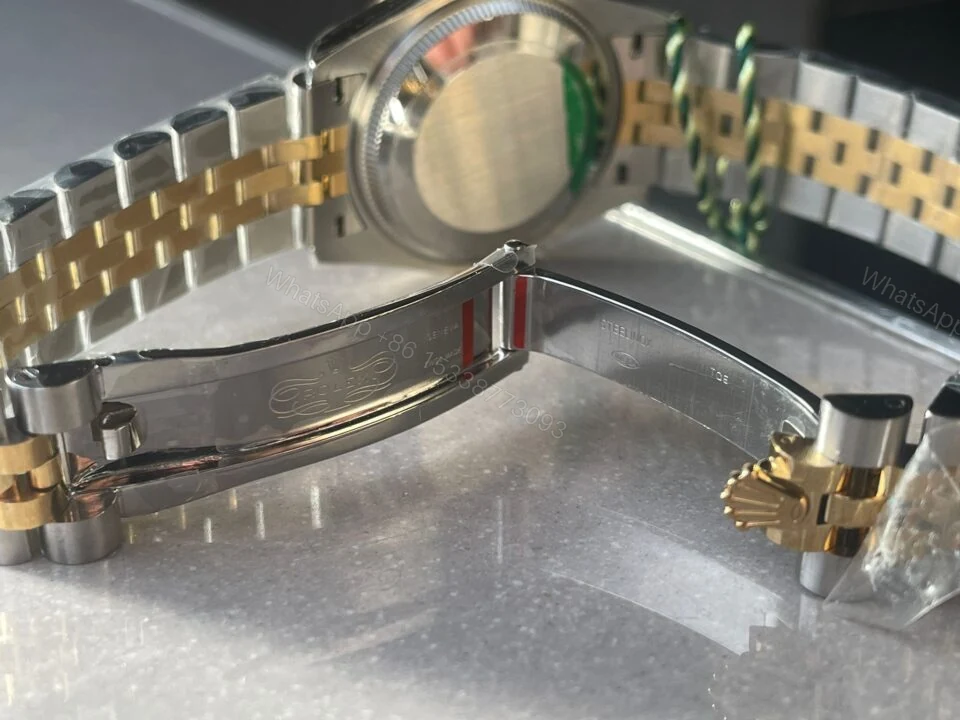 View 8 of Rolex Datejust 31mm 278273 YG/SS White Dial Diamond Bezel