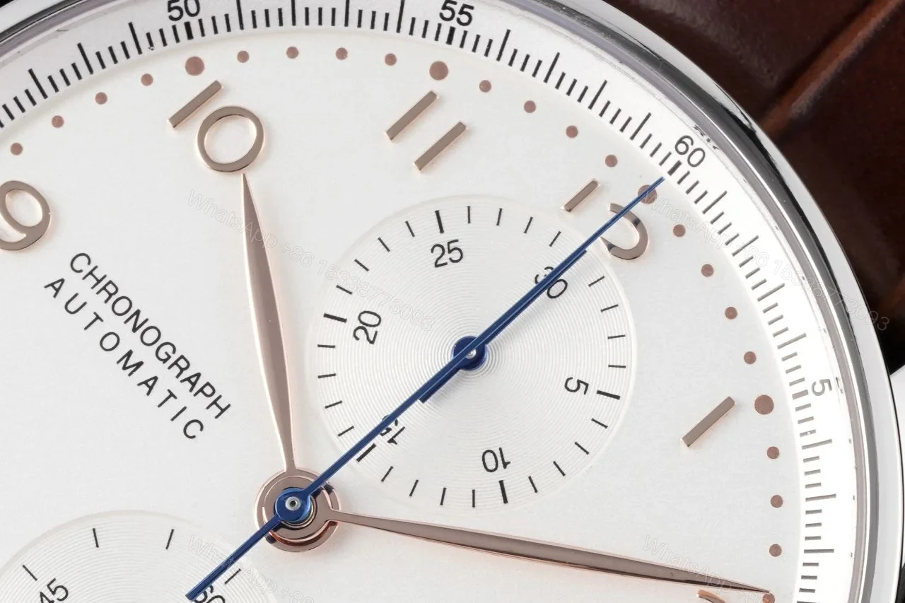 View 4 of IWC Portuguese Chrono-Automatic White Gold / Tim Jeffries IW3714-67