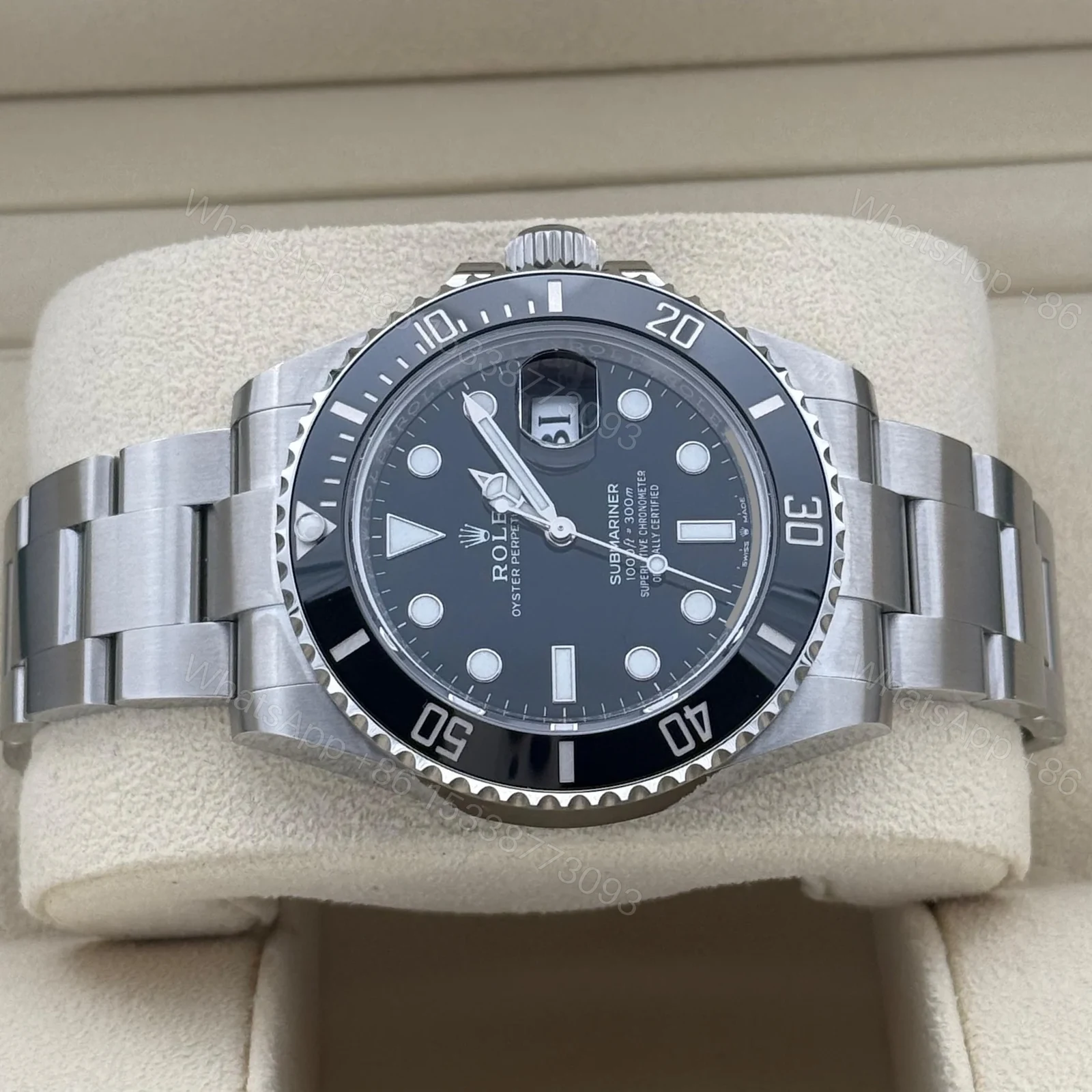 View 5 of Superclone Rolex Submariner Black Dial 126610LN