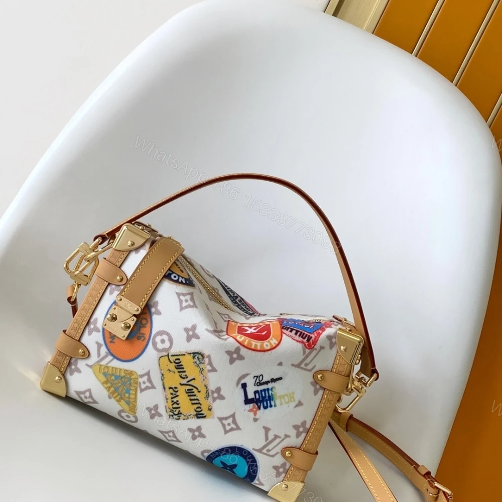 View 2 of Louis Vuitton Side Trunk MM Monogram Dune 23Cm M14606