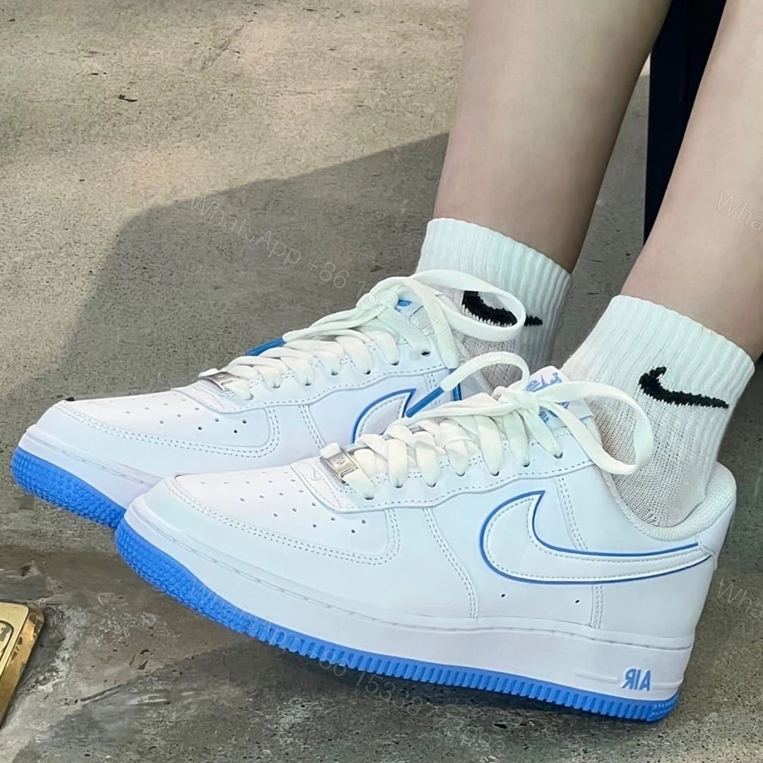 View 4 of FIRST COPY NIKE AIRFORCE UNIVERSITY BLUE FOR MEN
