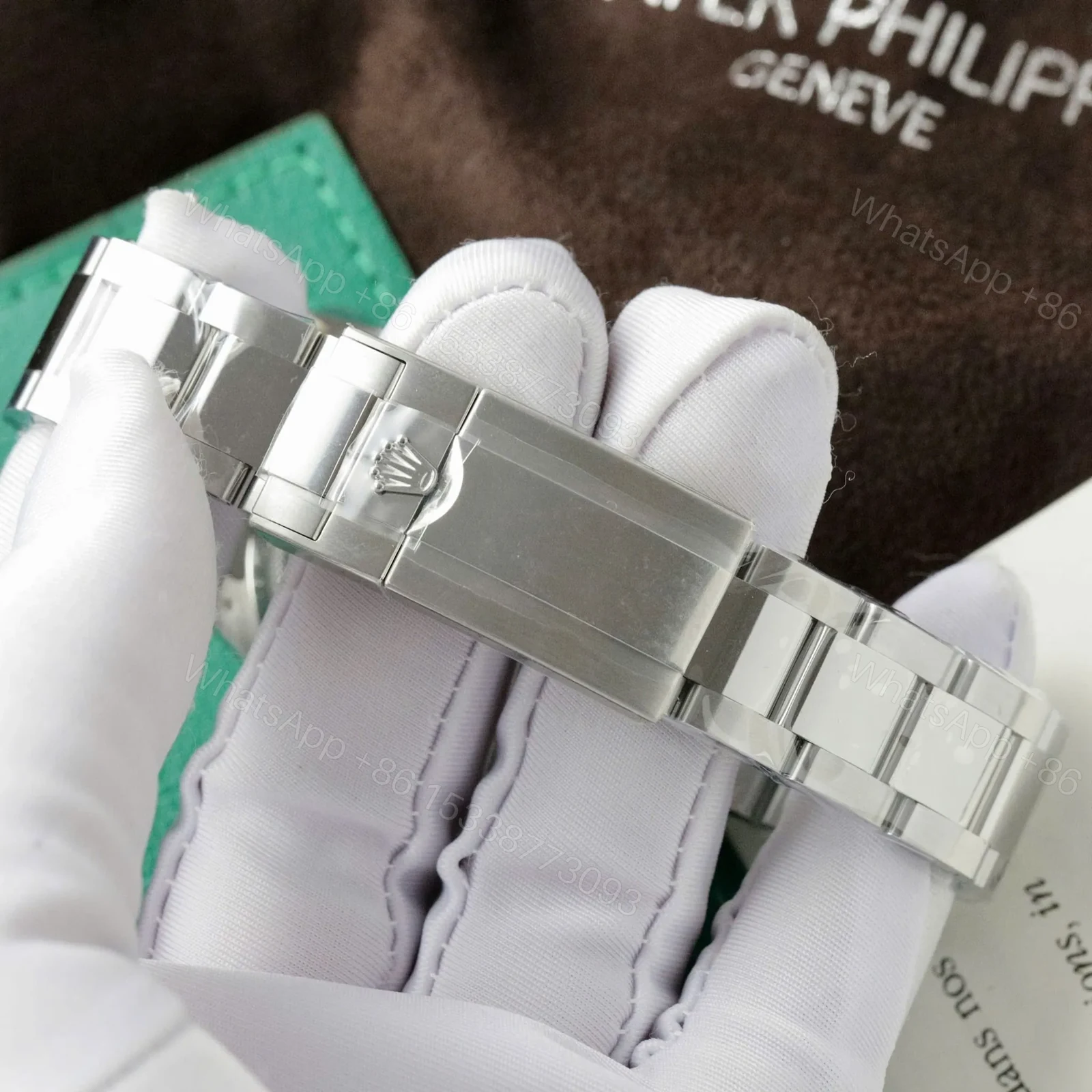 View 5 of Superclone Rolex Daytona Silver Dial 116509