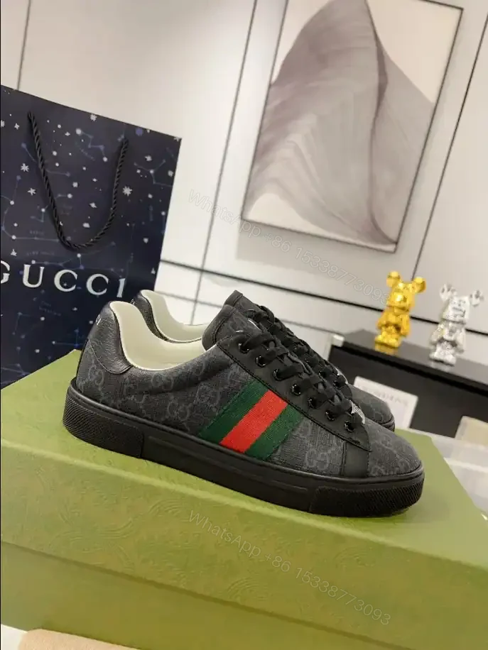 View 4 of MEN’S ACE GG CRYSTAL CANVAS SNEAKER – GC216