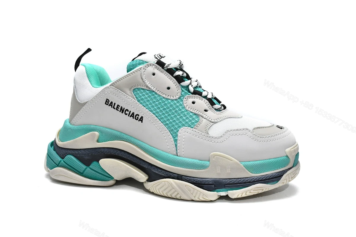 View 2 of Balenciaga Triple S Mint Green 524039 W09E1 9878