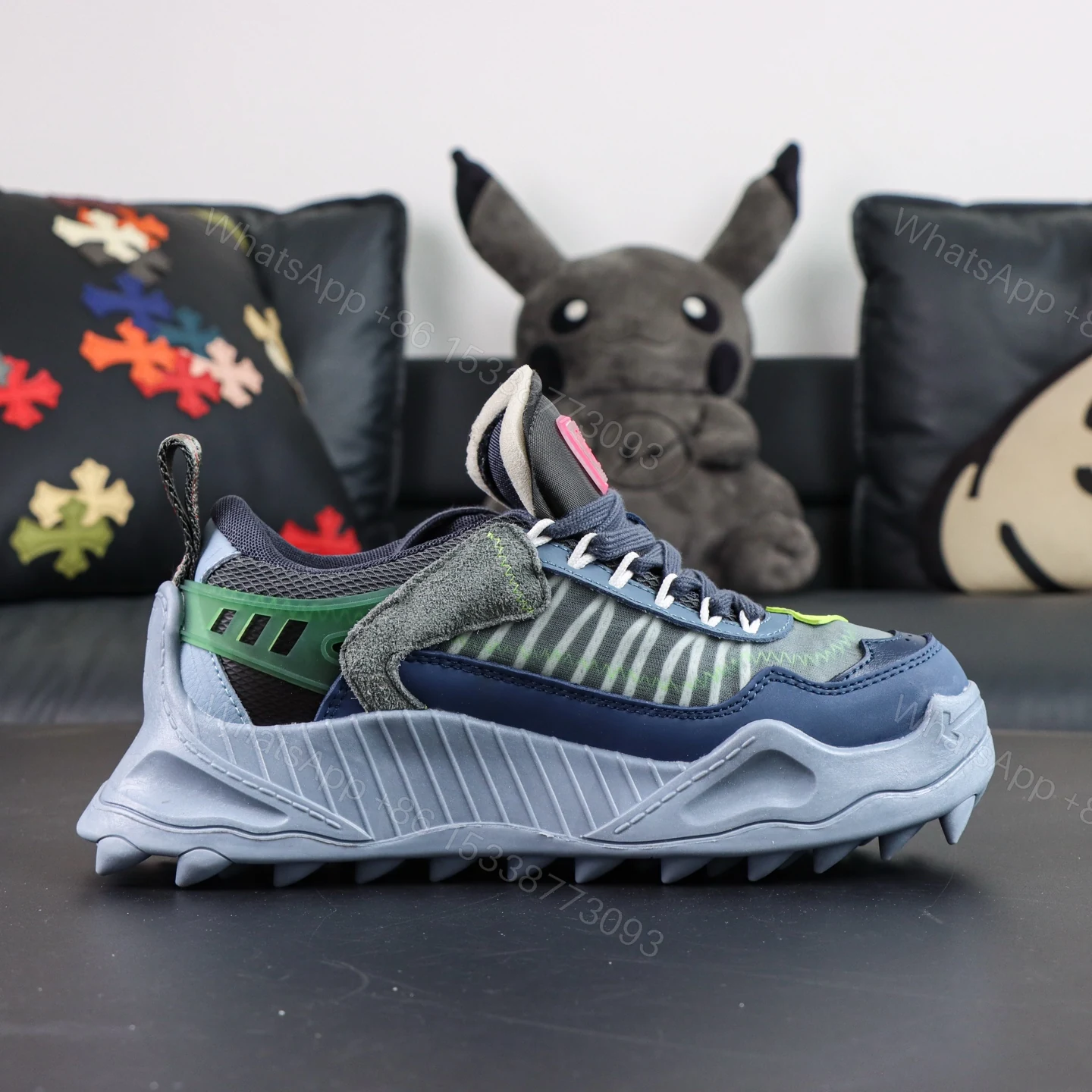 View 2 of Off White ODSY 1000 Yellow Blue Reps