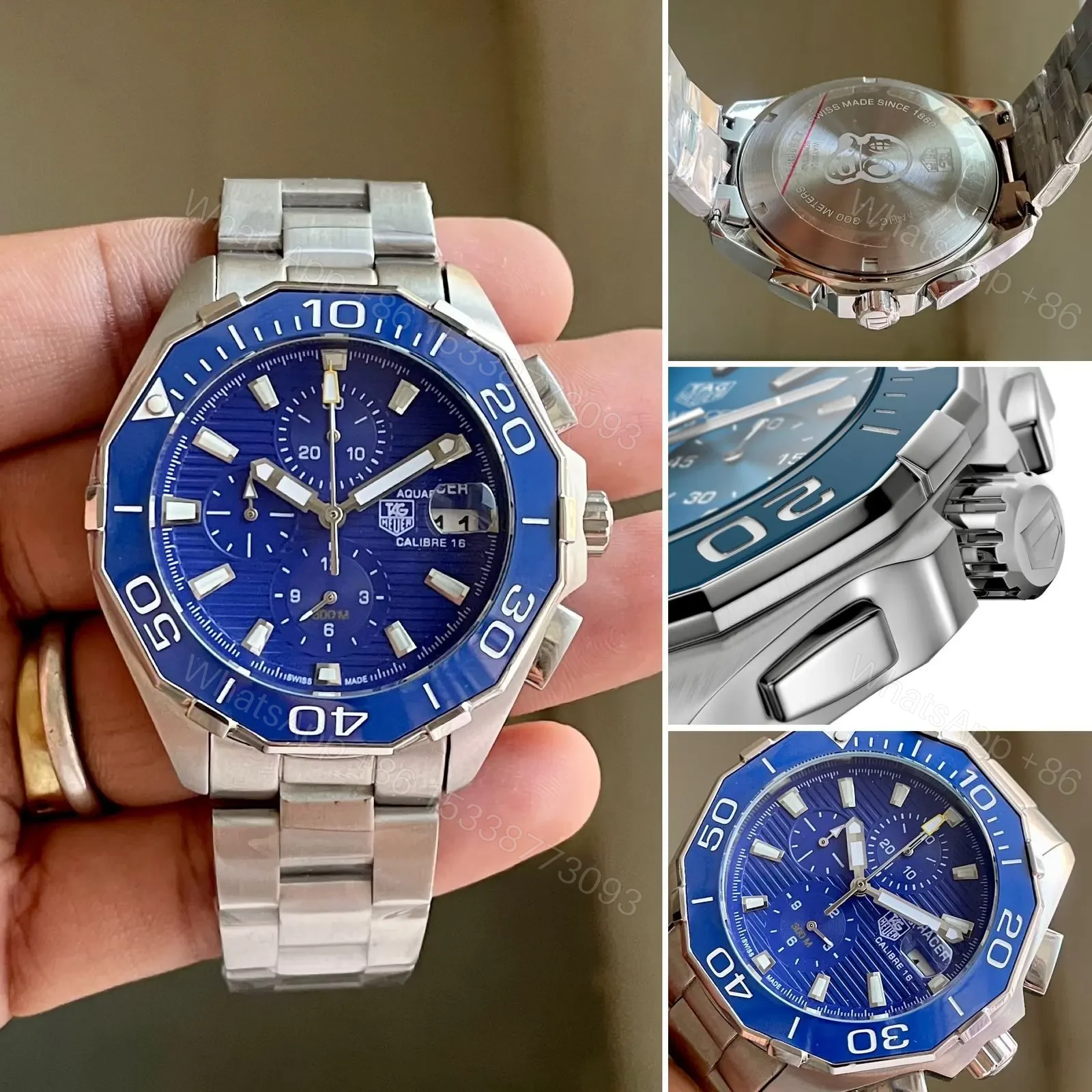 View 2 of Tag Heuer Blue Master Quality