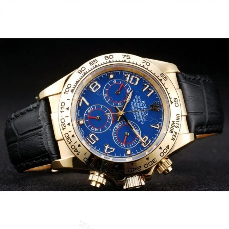 View 4 of Replica Rolex Cosmograph Daytona Blue Dial 39mm