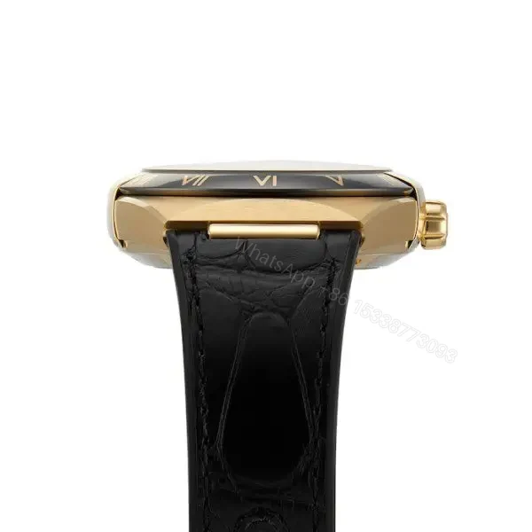 View 10 of Replica Omega Constellation Men Automatic Black Leather Watch O13163412101001