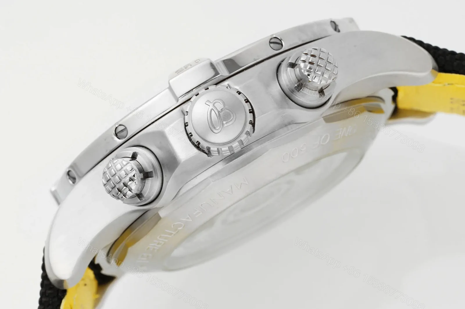 View 7 of Breitling Avenger B01 Chronograph 45 Stainless Steel Anthracite Black Strap – Folding AB01821A1B1X2